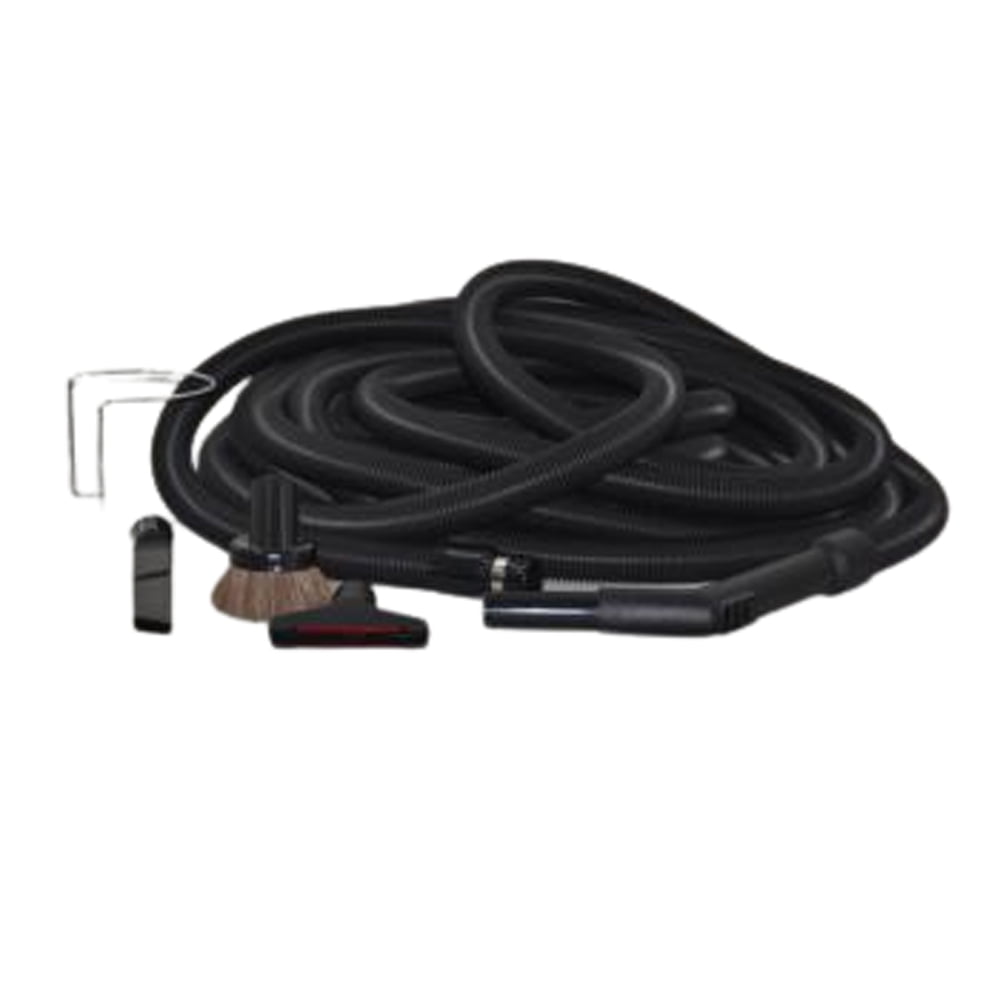 Central Vac Vacuum Cleaner Black 50Ft Hose w/Garage Kit // 06498562