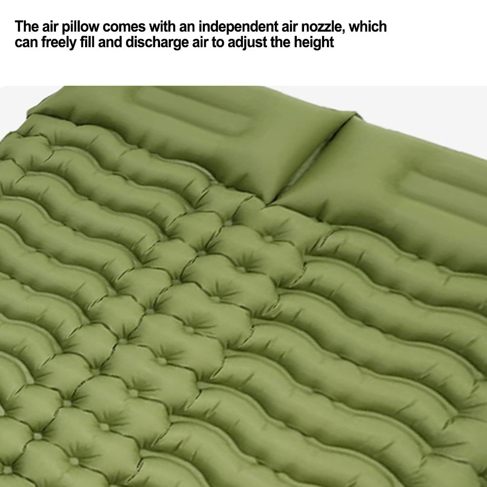Innovative Double Camping Mattress: Quick-Fill, Lightweight & Waterproof