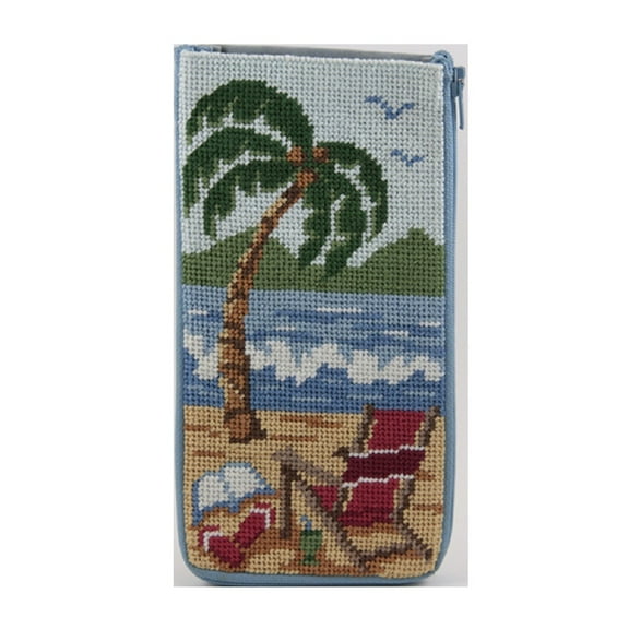 At the Beach Eyeglass Case
