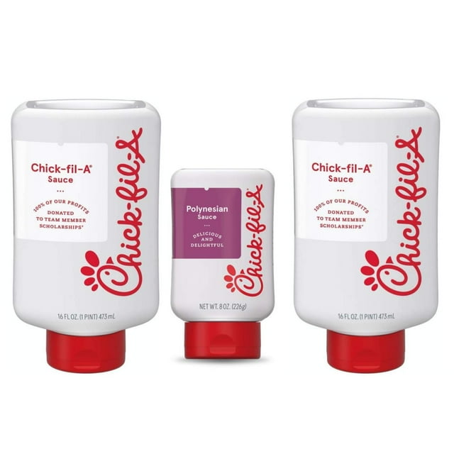 ChickfilA Sauce Variety Pack Bundle 2 (16oz) ChickfilA sauces