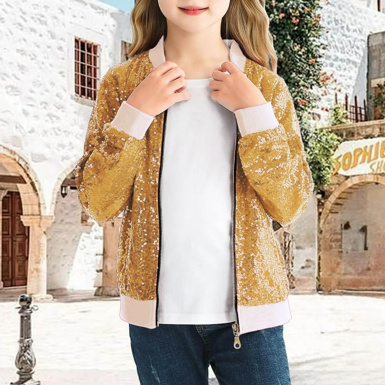 Kids gold cardigan best sale