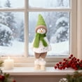 thumbnail image 6 of Christmas Plush Doll Standing Snowman Christmas Doll Standing Plush Toy for Holiday Winter Home Decoration, 6 of 6