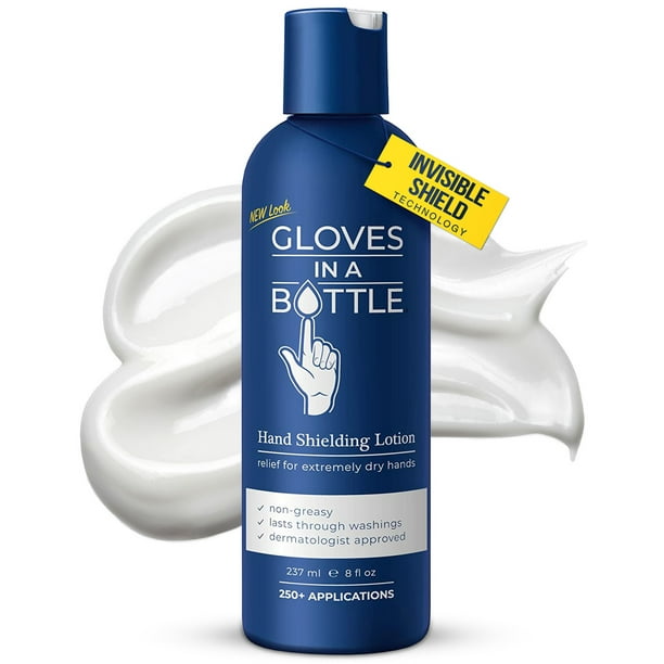 Gloves In A Bottle – Travelers Friend Hand Lotion Repair Set, Travel Hand for Dry Hands, Protects & Restores Dry - 8oz (240mL) - .com