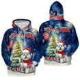 thumbnail image 3 of Merry Christmas and Happy New Year Santa Maltese Holiday Xmas Winter All Over Print 3D Hoodie Unisex Merch Hoodies Maltese Dog Lover Gifts Idea - 00024, 3 of 6