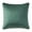 Green, variant on Holiday Time 18" x 18" Green Velvet Decorative Pillow