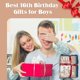thumbnail image 3 of LHSHID 13th Birthday Gifts for Boys Blue Happy 13th Birthday Blanket 13 Year Old Boy Girls Gift Ideas 13th Birthday Decorations Gift Throw Blanket for Teen Son Grandson Nephew 60x80in, 3 of 6