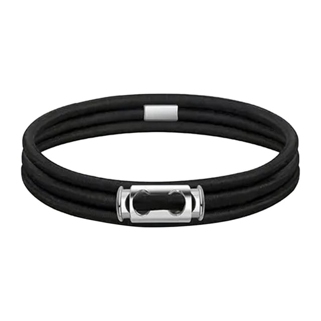 Flynix Elastic for bin, elastic for litter box, loop cord, pattern for tablecloth, gym, black 70cm