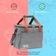 thumbnail image 4 of Bolsas de almuerzo para mujeres/hombres, bolsa de almuerzo aislada para el trabajo, oficina, picnic con correa ajustable para el hombro, 4 of 5
