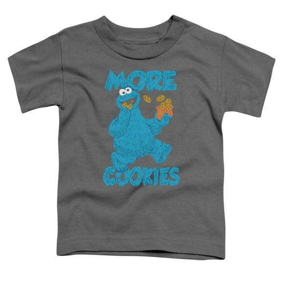 Sesame Street - More Cookies - Toddler Short Sleeve Shirt - 3T