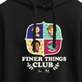 thumbnail image 3 of The Office - Finer Things - Juniors Cropped Pullover Hoodie, 3 of 5