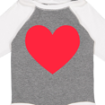 thumbnail image 4 of Inktastic Valentine's Day Red Heart Boys or Girls Long Sleeve Baby Bodysuit, 4 of 5