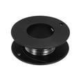 thumbnail image 1 of Uxcell 40 Gauge/0.08 mm Nichrome 80 Cr20Ni80 Heating Resistance Wire 33ft High Temperature for Electronic Components Repairing, Black, 1 of 6