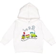thumbnail image 2 of Inktastic Third Birthday Party Train Toddler Hoodie, 2 of 4