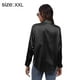 thumbnail image 2 of Camisa de manga larga Zhivalor botones de seda de imitación de satén mujer negro, 2 of 6