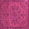 thumbnail image 1 of Ahgly Company Indoor Square Oriental Purple Industrial Area Rugs, 7' Square, 1 of 4