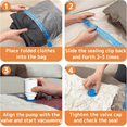 thumbnail image 4 of WJJIYR Vacuum Storage Bags – 12 Pack Space Saver Vacuum Storage Bags with Pump, Vacuum Seal Bags for Clothing, Storage Vacuum Bags for Bedding & Travel, 4 of 7
