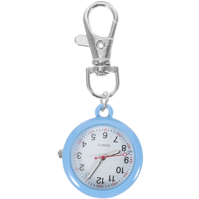 MasteelfCA 1 Pce Montre de Poche en Quartz Mode Simple Métal Décoratif pour Infirmière