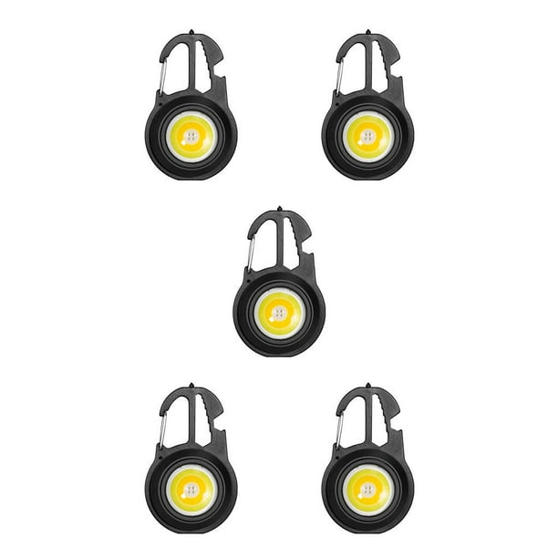 Linterna portátil Sonducket 800LM impermeable 7 engranajes llavero antorcha recargable Negro Type2 NO2