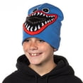thumbnail image 2 of Poppy Playtime Kids Huggy Big Face Design Knitted Beanie Hat For Boys And Girls, 2 of 7