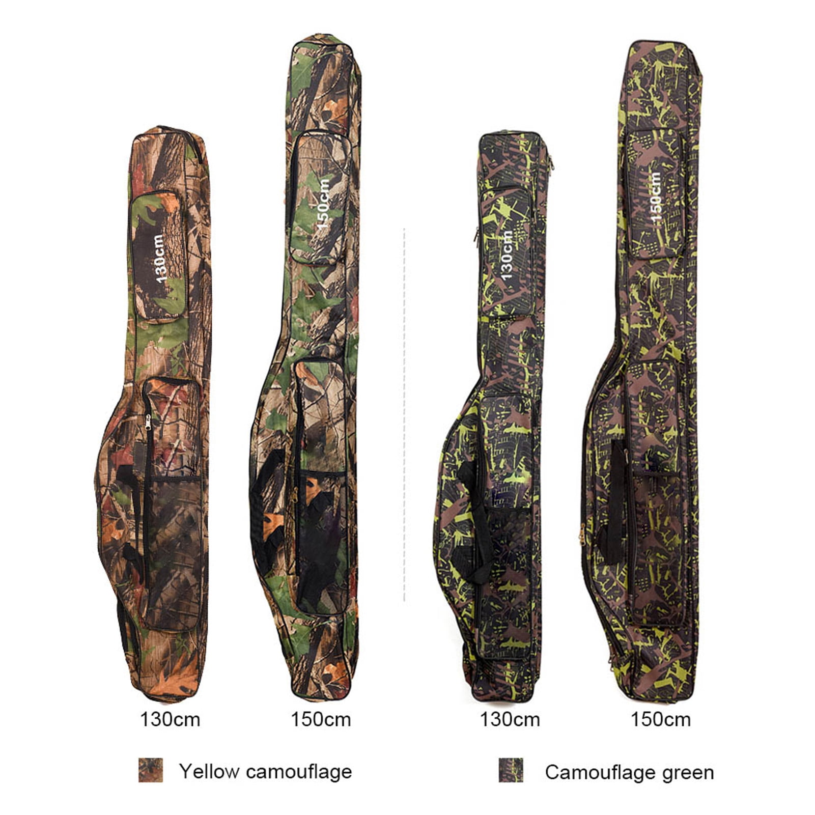 Tackle Lixada Fishing Bag Fishing Rod Carrier Oxford Fishing Pole Tools Storage Bag Case Fishing Gear Organizer 130/150cm
