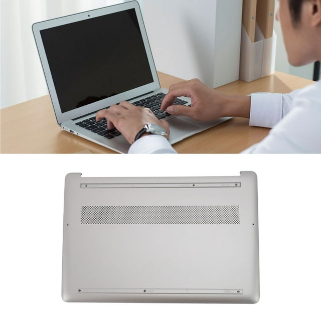 Base Caja Inferior de la Computera Portátil, Reemplazo de Ajuste Perfecto para la Parte Inferior Stineada de Enfriamiento fácil de Enfriar para 15 eff