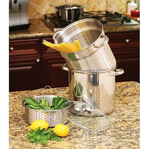 Cook Pro 12-Quart 18/10 Stainless Steel Multi-Cooker - Walmart.com - Walmart.com