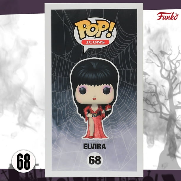 strapless open back dress Elvira & Gonk Rides Deluxe Signed Exclusive Funko Pop #311