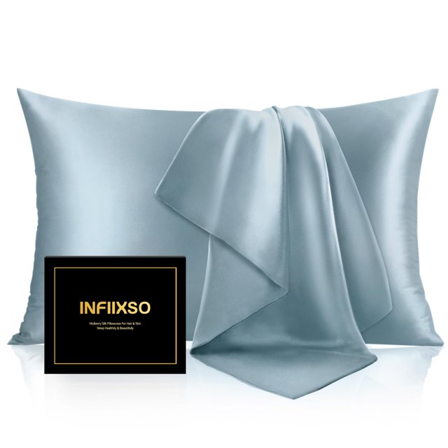 Funda de almohada de seda INFINIXSO Mulberry para cabello y piel 20x30 cm