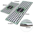 thumbnail image 6 of Kitchen Mats for Floor Set of 2, Spring Leaf Kitchen Rugs, Cushioned Anti Fatigue Mats for Kitchen Floor Mat, Kitchen Floor Mat, Buffalo Plaid Kitchen Rug and Mats Non Skid Waterproof, 6 of 6