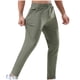 thumbnail image 2 of Pantalones largos para hombre, informales, para uso diario, para exteriores, playa, holgados, ligeros y transpirables, de poliéster., 2 of 9
