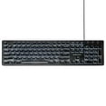 thumbnail image 1 of BlueDiamond Connect Wired USB-A Backlit Keyboard For PC - French Layout, Black, 1 of 4