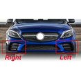 thumbnail image 3 of Car Front Bumper Fog Light Cover Grilles for C-Class W205 2018-2020 A2058857202 A2058857302, 3 of 5