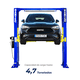 thumbnail image 3 of Rampa Hidráulica Automotriz Hantec 2 Postes Porteria 10,500 Lbs 110V Azul, 3 of 9