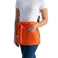 thumbnail image 5 of Delantal Chef Works unisex para camarera, color mandarina, talla única, 5 of 5