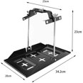 thumbnail image 4 of Bandeja de sujeción, kit de abrazadera de sujeción ajustable para bandeja de batería de automóvil de metal universal, 4 of 5