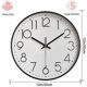 thumbnail image 3 of Large Round Stylish Modern Wall Clock Easy Readable Big Numbers, 3 of 5