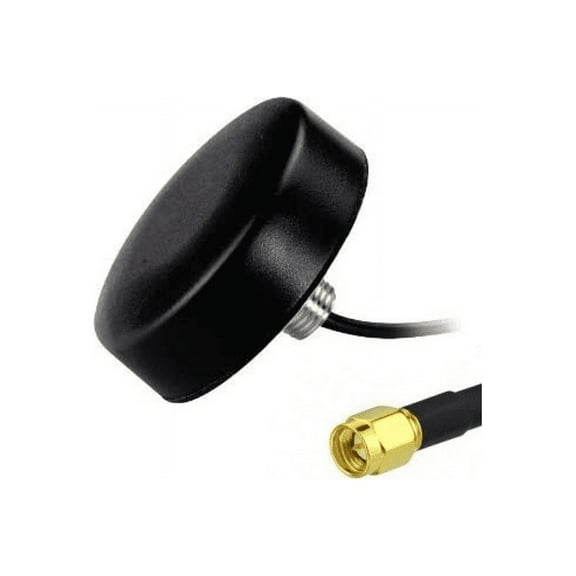 Maswell GPS Active AN_GPS_A003 SMA Cylinder Screw Mount with Center Frequency 1575.42±3MHz Screw Mount SMA connector Antenna