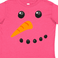 thumbnail image 4 of Inktastic Snowman Face Boys or Girls Toddler T-Shirt, 4 of 5