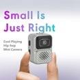 thumbnail image 4 of Mini Keychain Camera, 1080P HD Video Recorder with 128GB Storage Card, 2MP Tiny Portable Small Cameras Vintage Compact Micro Cameras for Travel Recording, 4 of 7