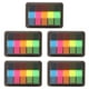 thumbnail image 3 of 5 cajas de notas adhesivas fluorescentes, notas autoadhesivas, blocs de notas, pestañas de índice, 3 of 7