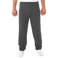 thumbnail image 1 of Jerzees mens Sweatpants, Elastic Bottom - Black Heather, XX-Large US, 1 of 1