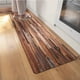 thumbnail image 2 of VIKAMA Alfombra de madera para cocina, baño, lavandería, antideslizante, para sala de estar, entrada, decoración del hogar, alfombra larga, 2 of 4