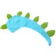thumbnail image 1 of KAKOWELY Gorro de ganchillo hecho a mano para bebé recién nacido, estilo dinosaurio de dibujos animados, accesorios para fotografía de bebé, 1 of 4