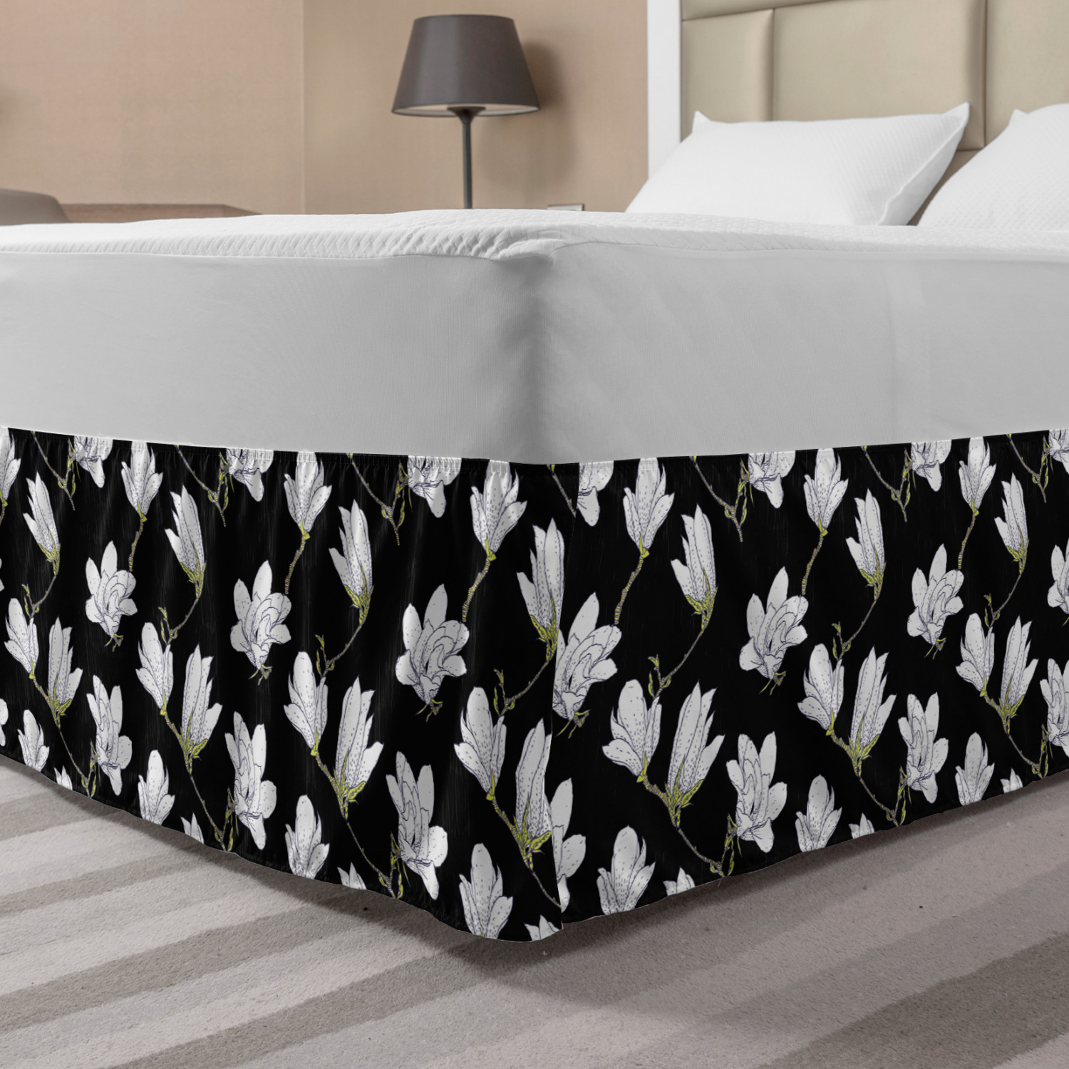 magnolia bed skirt