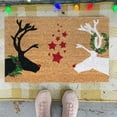 thumbnail image 3 of Custom Christmas Tree Red Truck Door Mat Holiday Rug for Festive Home, 3 of 4
