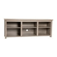 thumbnail image 2 of Merrick Lane 6 Cubby 65" TV Stand for up to 80" TV's, Gray Wash Oak Finish, 2 of 12