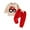 Red, variant on Toddler Boy Outfits Baby Boy Clothes Fall Baby Boy Fall Clothes Newborn Infant Letter Embroidery Print Outfit Long Sleeve Romper with Pants 2Pcs Set Red,2-3 Years