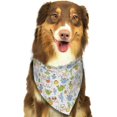 thumbnail image 6 of Naloa Cactus Plants Dog Bandanas 1PC Washable Triangle Dog Scarfs Premium Durable Fabric, for Small Medium Large Dogs and Cats, 6 of 6