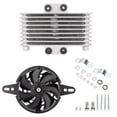 thumbnail image 2 of Engine Oil Cooler, Professional Manufacturing Oil Cooling Fan Quickly Cooling  For Most Motorcycles, 2 of 8