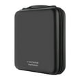 thumbnail image 1 of CD Case, 192 Capacity EVA DVD Case Black Portable Zipper Holder Disc Storage Organizer Wallet, 1 of 6